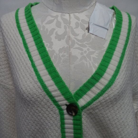 Future Collective Kahlana Barfield Brown cardigan sweater top Size Sz Large Lg L - Picture 2 of 8